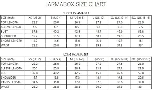 NEW Jarmabox Gingerbread Long Pyjama Set M (UK 10/12) with Gift Box