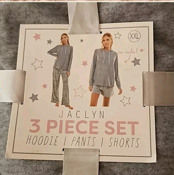 Jaqlyn 3 Piece Sleepwear XXL NWT