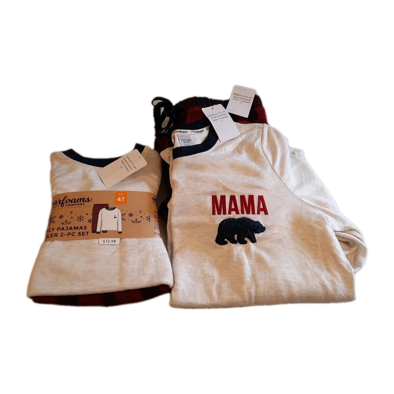 Dearfoams Mother (S) And Child 4T Matching Pajamas