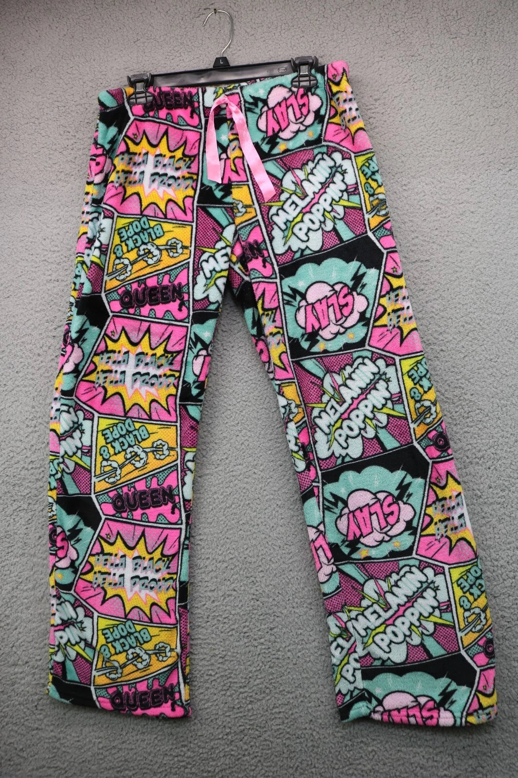Elm & Alfie Women's Flannel Pajama Set-Large-100% Polyester-Rare