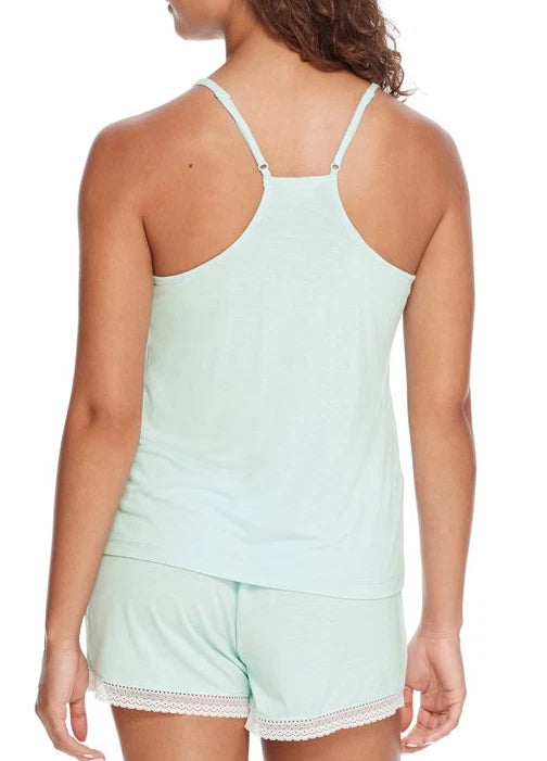 Splendid DREAMY BLUE Tank Top and Shorts Pajama Set, US Large