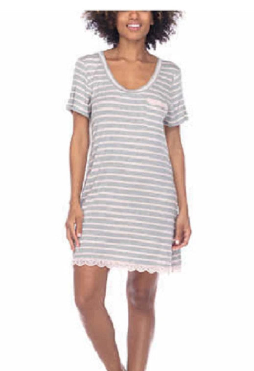 Honeydew Women's Long Sleeve, Pants, & Sleepshirt 3-piece PJ Set Size Large