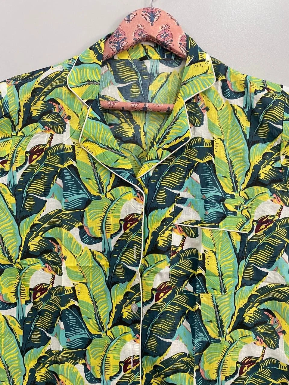 Women's Summer Cotton Pajama Set – Short Sleeve & Shorts