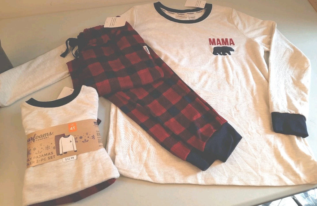 Dearfoams Mother (S) And Child 4T Matching Pajamas