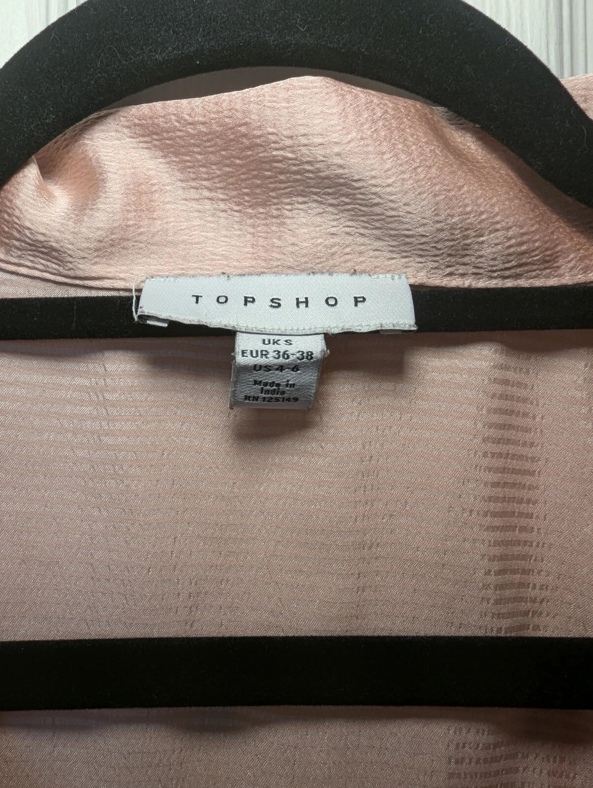 Topshop Pink Pajama Set - Size 4/6