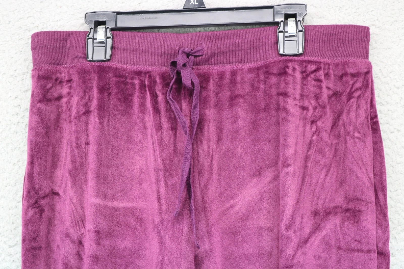 Honeydew Women's Purple Velour Pajama Set-Size Medium-Drawstring