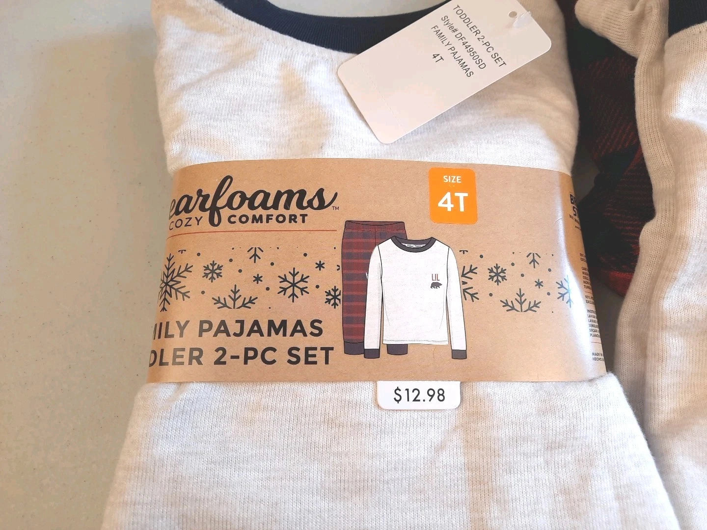 Dearfoams Mother (S) And Child 4T Matching Pajamas