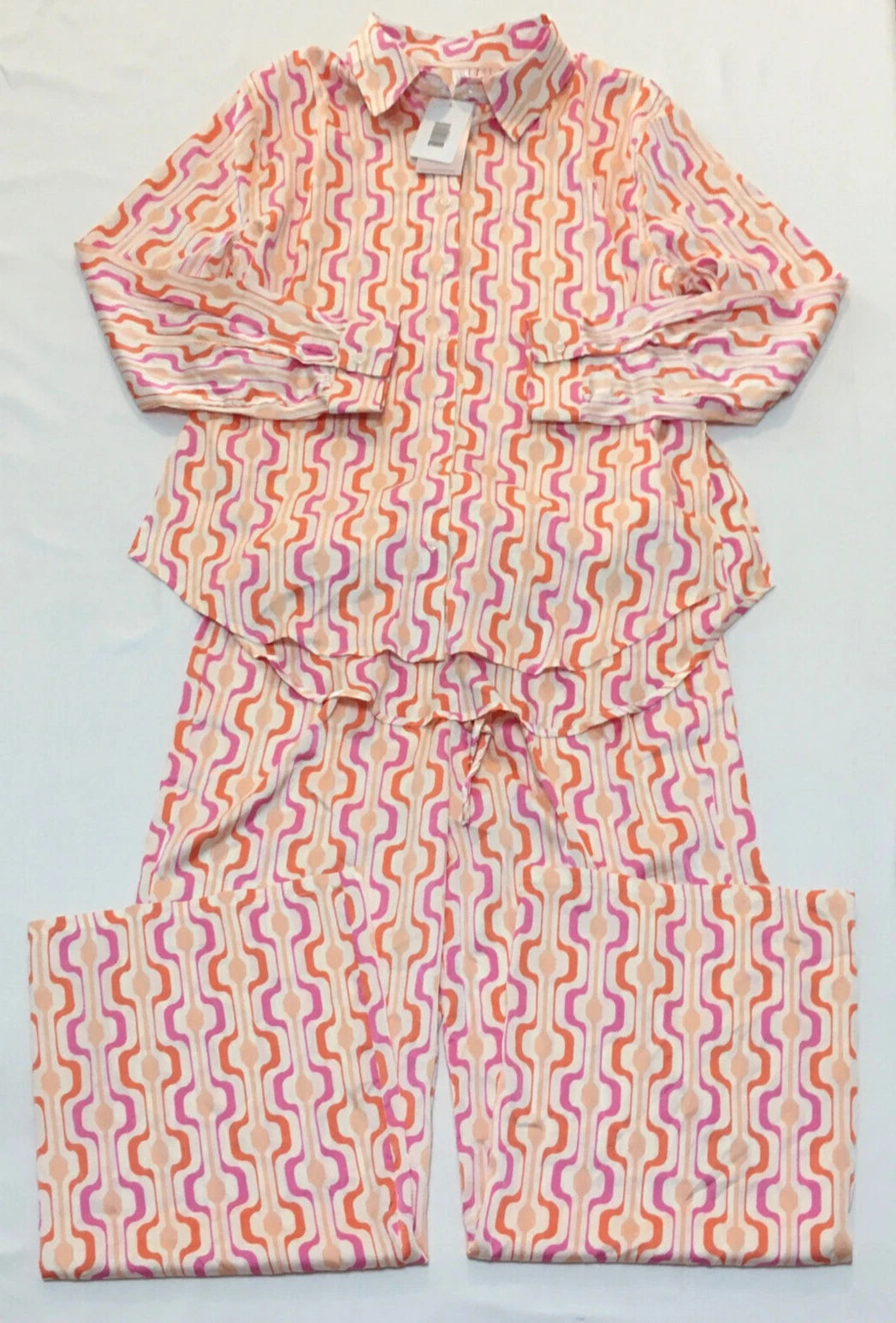 COTTON ON Women's Satin Sleep Set  Multicolor S