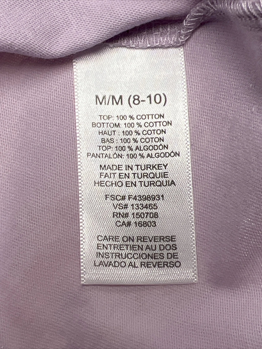 Women’s “Joyeux Noel” Pajama Set Size M(8-10)