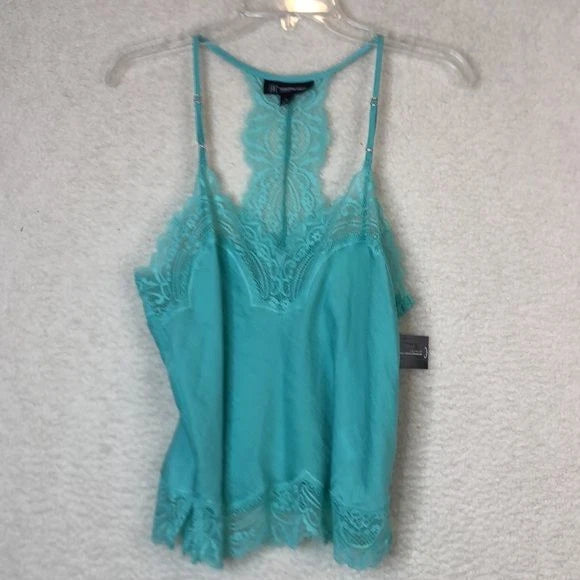 NWT INC International Concepts Womens Blue 2 Piece Pajama Set SIZE XS