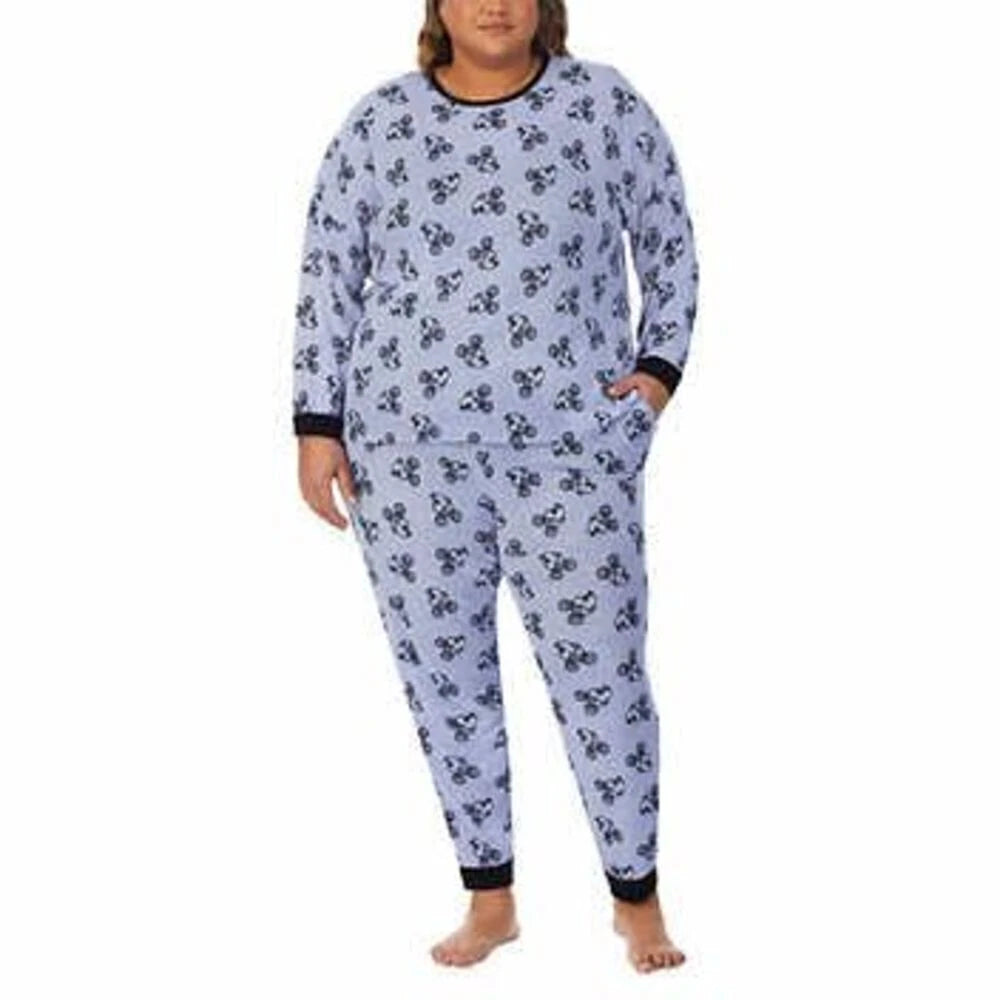 Character Ladies' 2-piece Lounge Set  Mickey Blue XX-Large New!