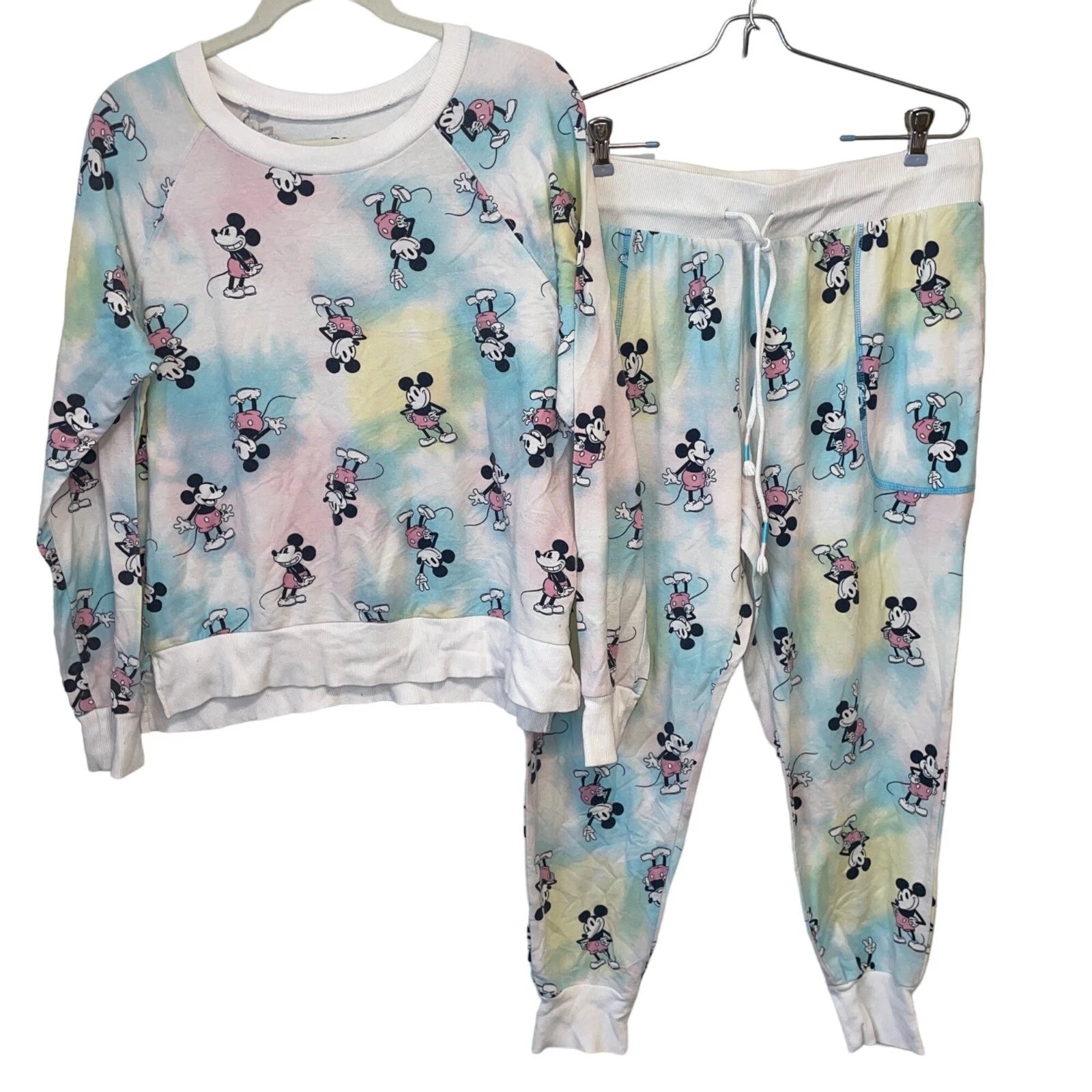 Disney Mickey Mouse Tie-Dye Lounge Set L/G (12-14)