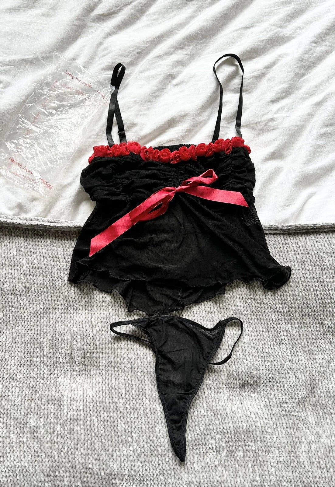 Lovely Day Lingerie Flirty Bow Sleep Set