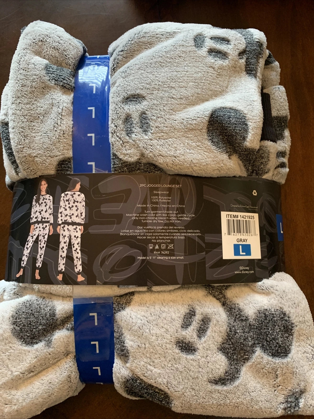 Disney mickey 2pc Jogger Lounge PJ Set