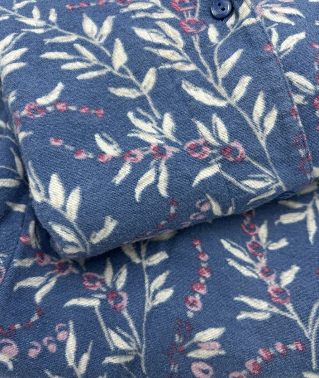 Garnet Hill RN#102816 Womens Pajamas 2 pc SIze X-Small Organic Cotton Button up