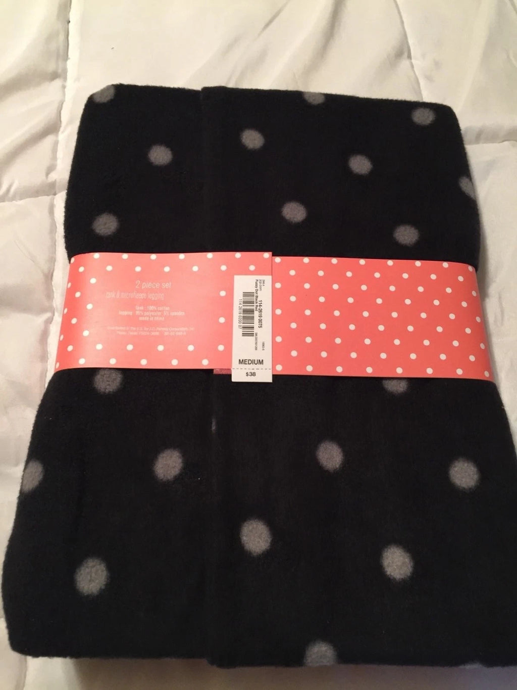 NEW FLIRTITUDE WOMENS TANK & LEGGING LOUNGE SLEEP SET SIZE M RED & BLK RET$38