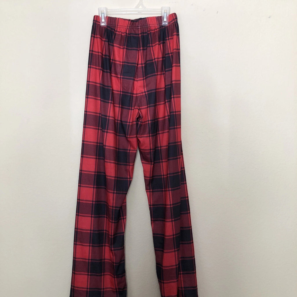 Chicmatchy 2 piece women's holiday pajama set "Let it snow" SMALL