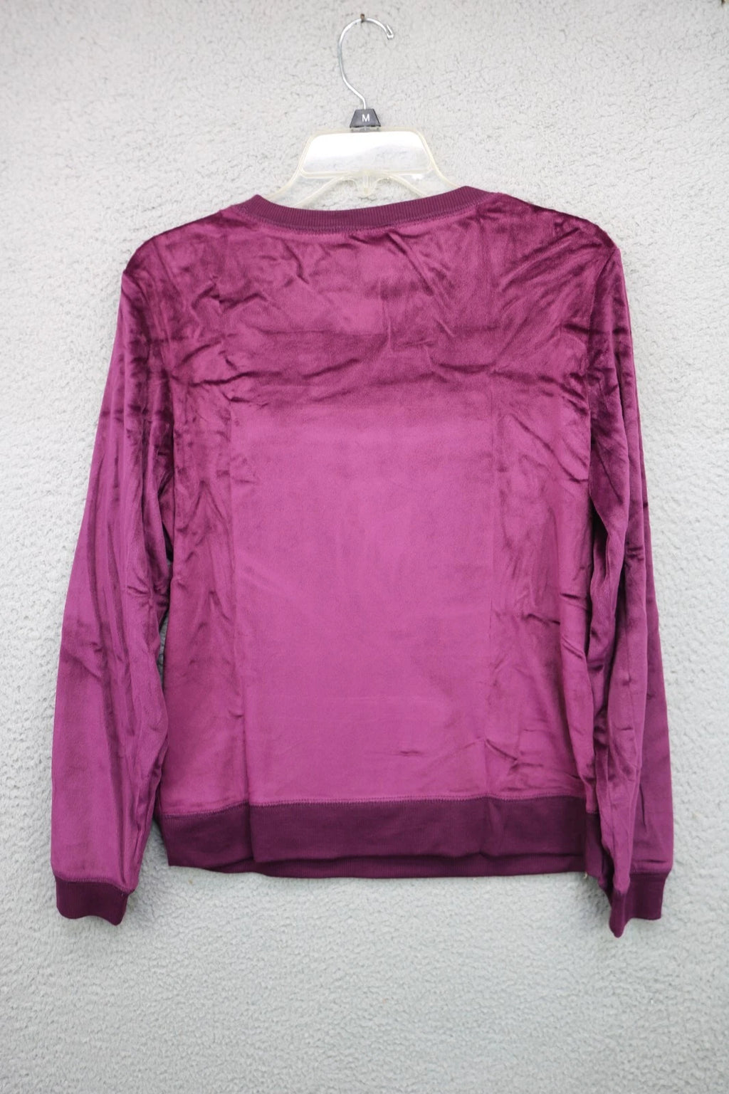 Honeydew Women's Purple Velour Pajama Set-Size Medium-Drawstring