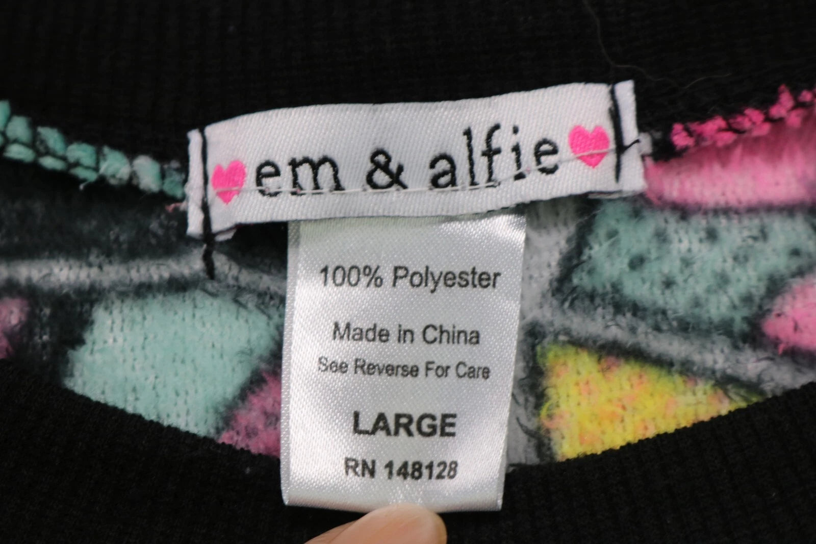 Elm & Alfie Women's Flannel Pajama Set-Large-100% Polyester-Rare