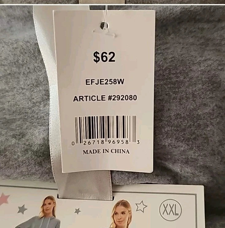 Jaqlyn 3 Piece Sleepwear XXL NWT