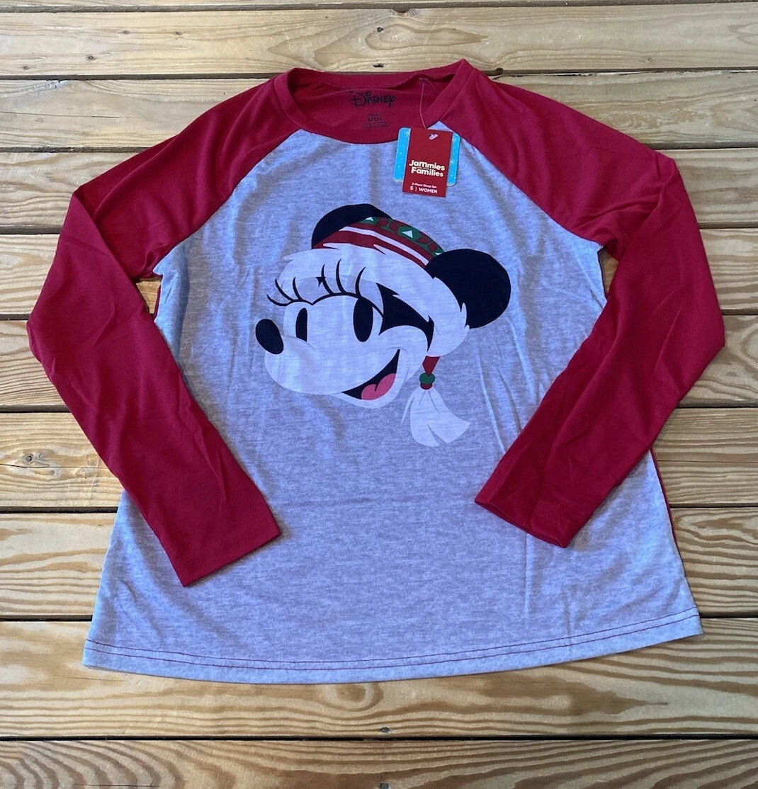 Disney NWT $46 Women’s Minnie pajama Set Size S Red P1