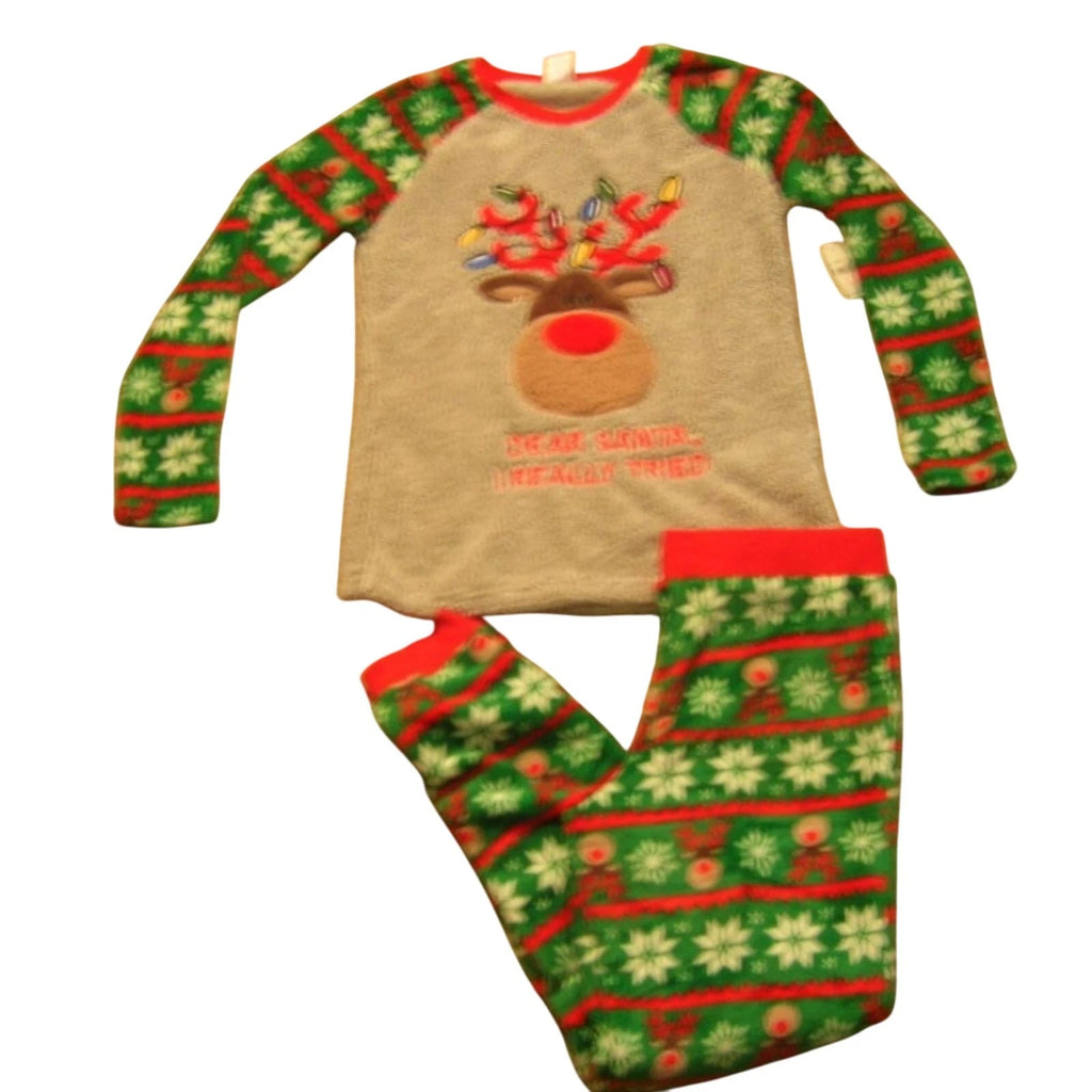 NWT SECRET TREASURES SHERPA REINDEER SET MEDIUM
