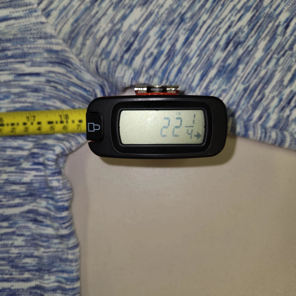 Victoria Secret Womens M Two Piece Blue Heathered Pajama Set 1033