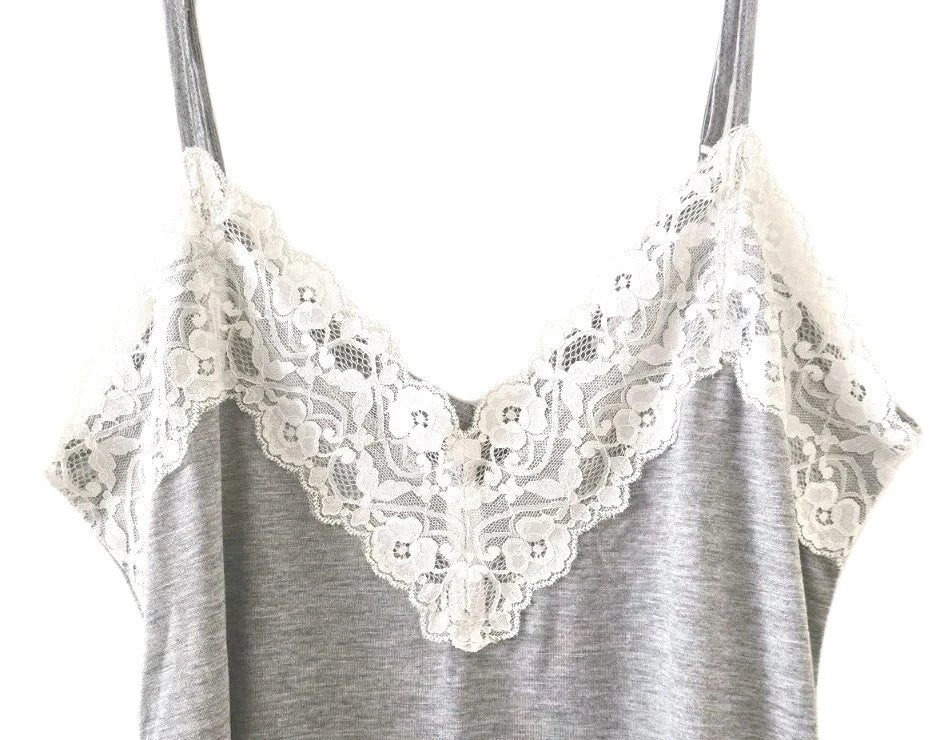 Womens Pyjamas Size 14 Grey Camisole & Shorts Set Pjs Ladies Accessorize