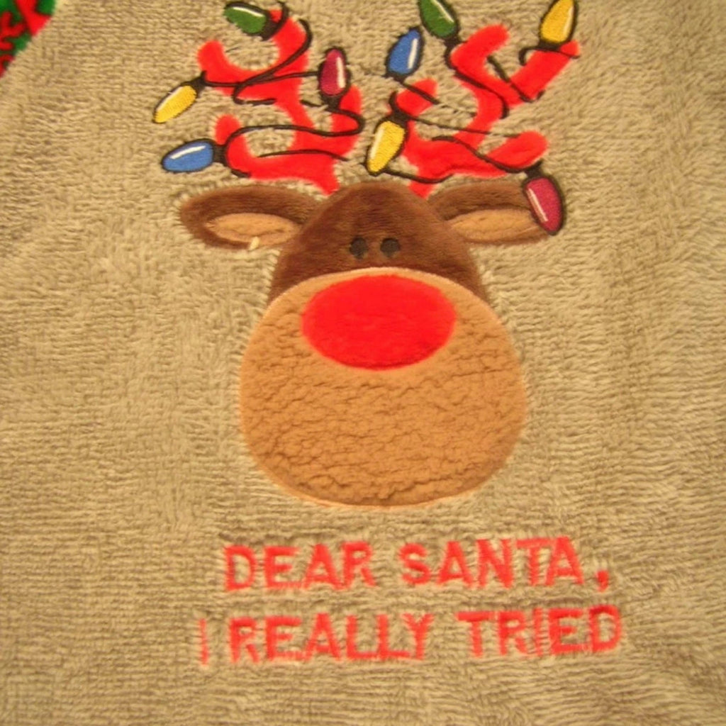 NWT SECRET TREASURES SHERPA REINDEER SET MEDIUM