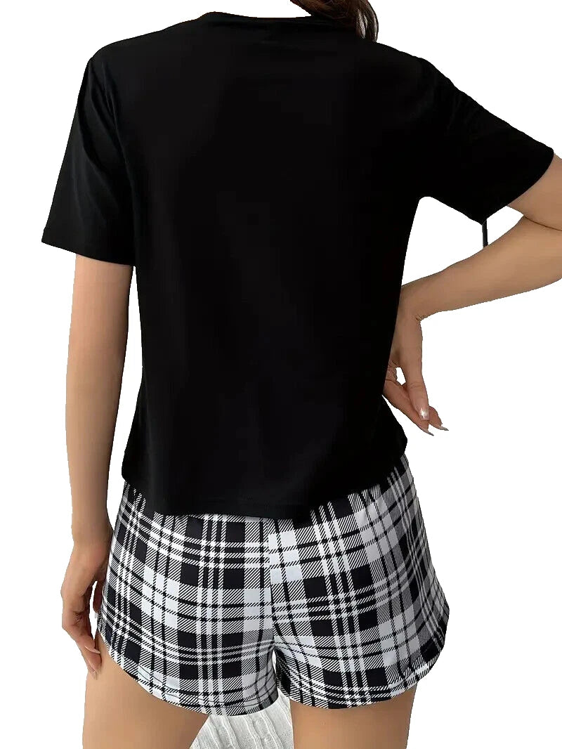 new/pkg  2 pc.  pajama  set  size junior large- 9-11