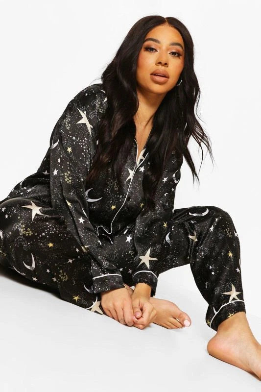 Womens Pyjamas short Pjs Set Top Trouser Nightwear size 8 12