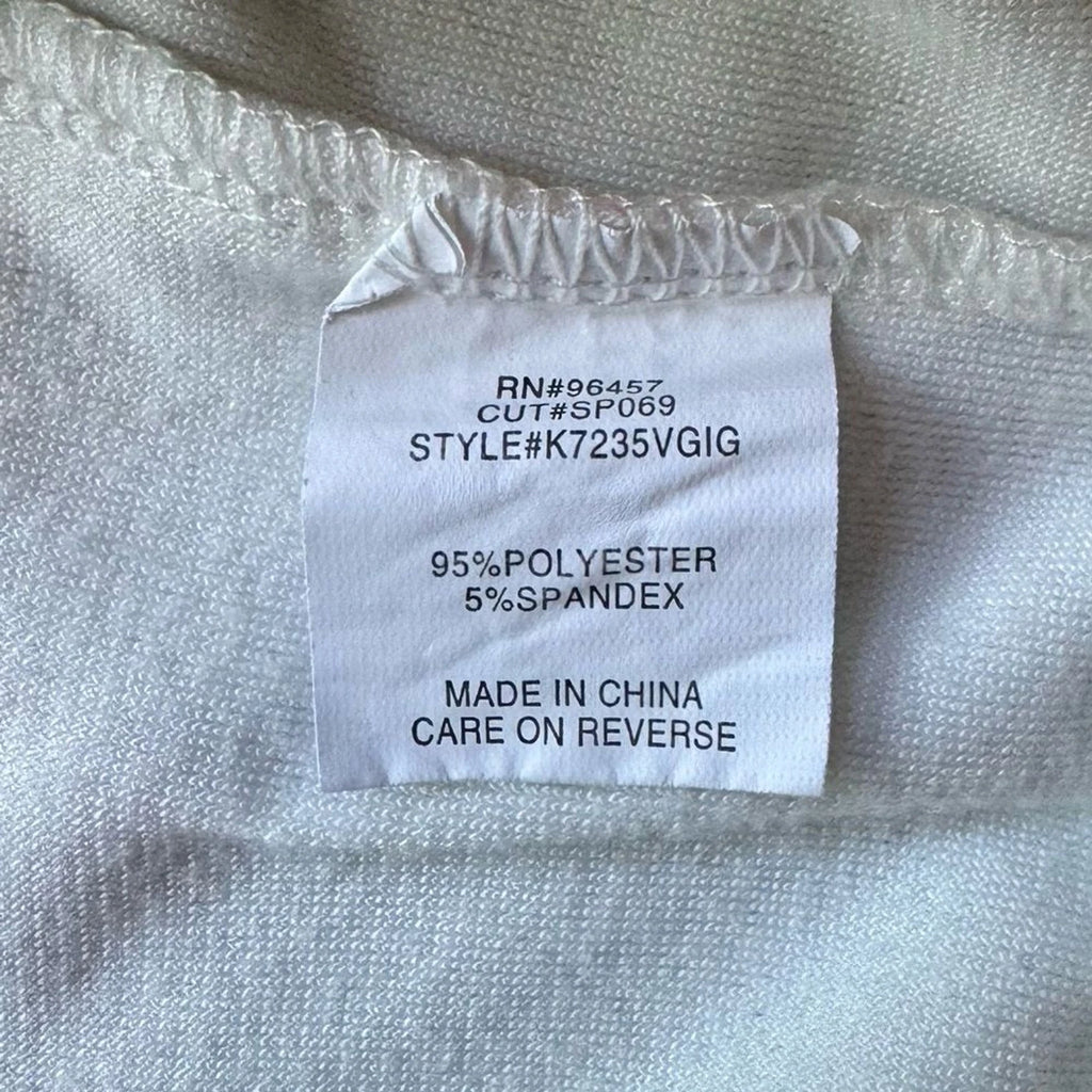 Stitch & Pine pajama set womens large emoji soft long sleeve white