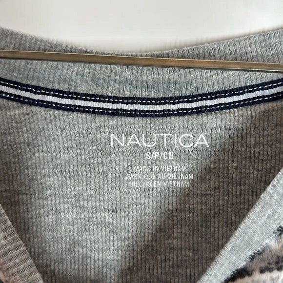Nautica | Women’s S Small Grey Velour PJ Set