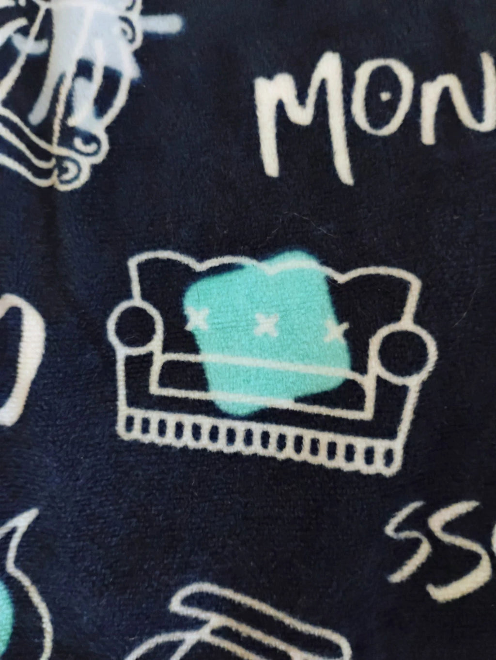 Friends TV Show Pajama Set. Juniors/Women's Medium. Rachel, Monica, Phoebe. 90s