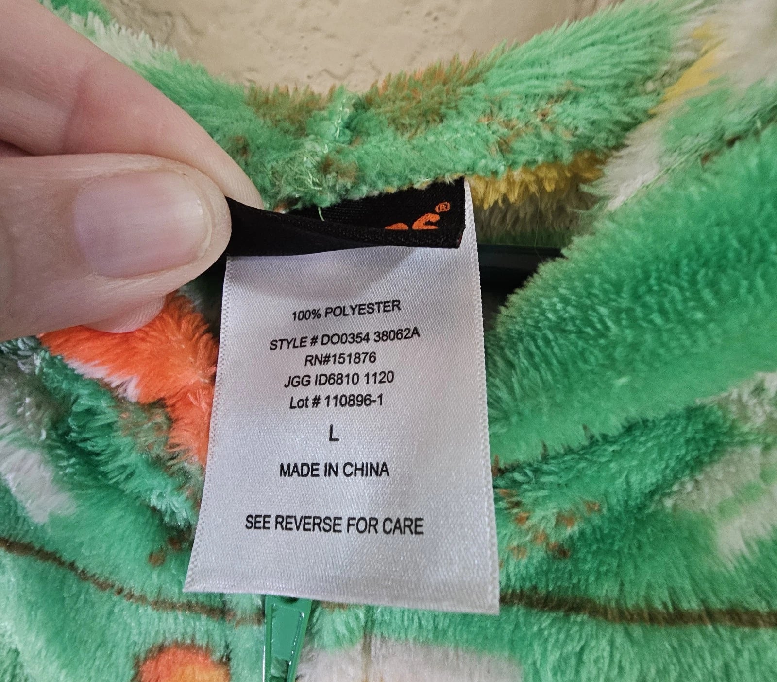 Hooters 1 Piece Pajama LG