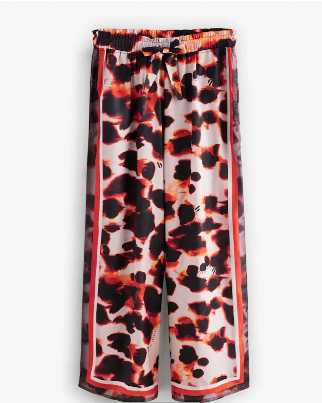 B By Ted Baker Size 12 Satin Jaquard Black Pyjamas RRP £62 BNWT
