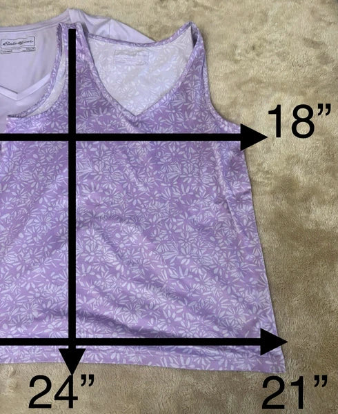 Eddie Bawers  Set Pijams of 3 Purple Women Size M