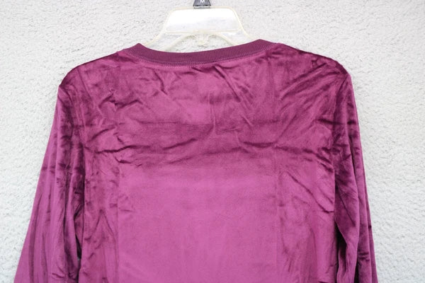 Honeydew Women's Purple Velour Pajama Set-Size Medium-Drawstring
