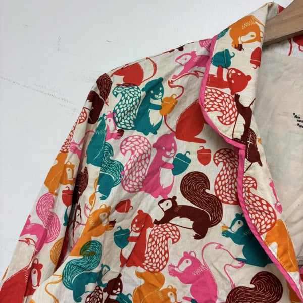 Taylor Swift Squirrel Print Pajama Set Worn In Were Never