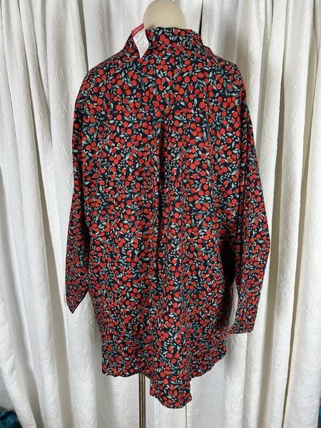Plus Size 4x Women's Old Navy  Cherry Tree Poplin Set NWT