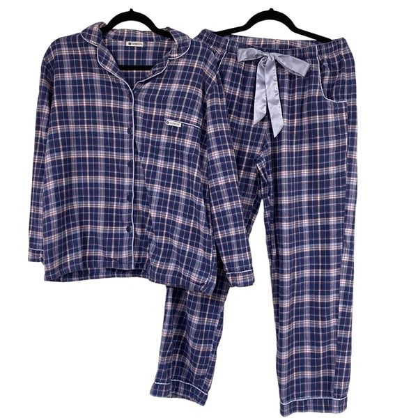 Bendon Flannel Pajamas womens size medium