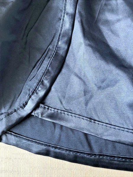 Vrkufie Blue Gray Satin Pajama Set Size XL