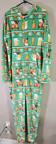 Hooters 1 Piece Pajama LG