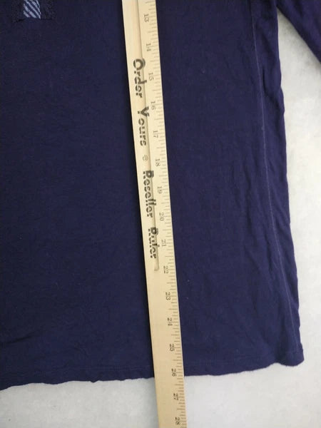 Kersie Wmns Pajamas Sz S (6/8) Long Sleeve Purple Lace Soft Pockets Lounge #122