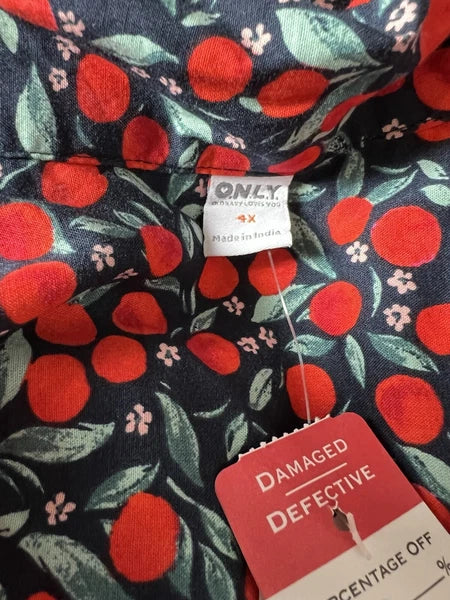Plus Size 4x Women's Old Navy  Cherry Tree Poplin Set NWT