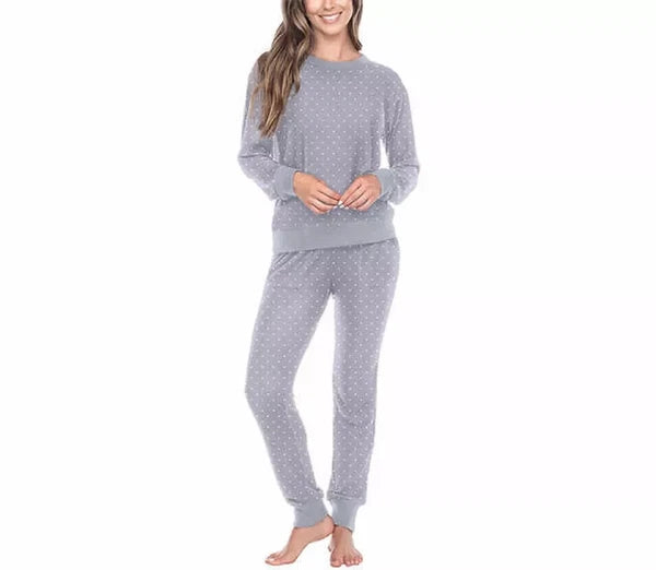 Honeydew Ladies 2XL Purple Dots 2-piece Lounge Pajama Set