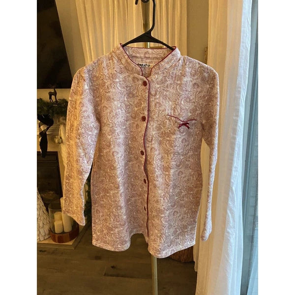 Garconne Sleepwear Pajama Set Size Medium Red