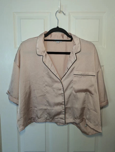 Topshop Pink Pajama Set - Size 4/6