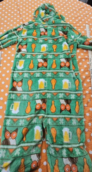 Hooters 1 Piece Pajama LG