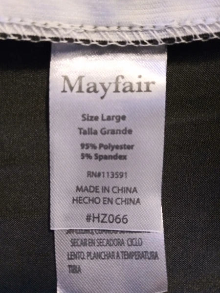 Mayfair Size Large Womans Lounge Set Polyester Soft See Description May1